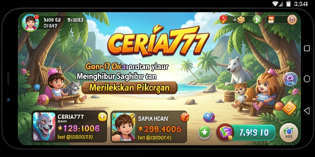 Tampilan gameplay menarik dari CERIA777 yang memikat pemain.