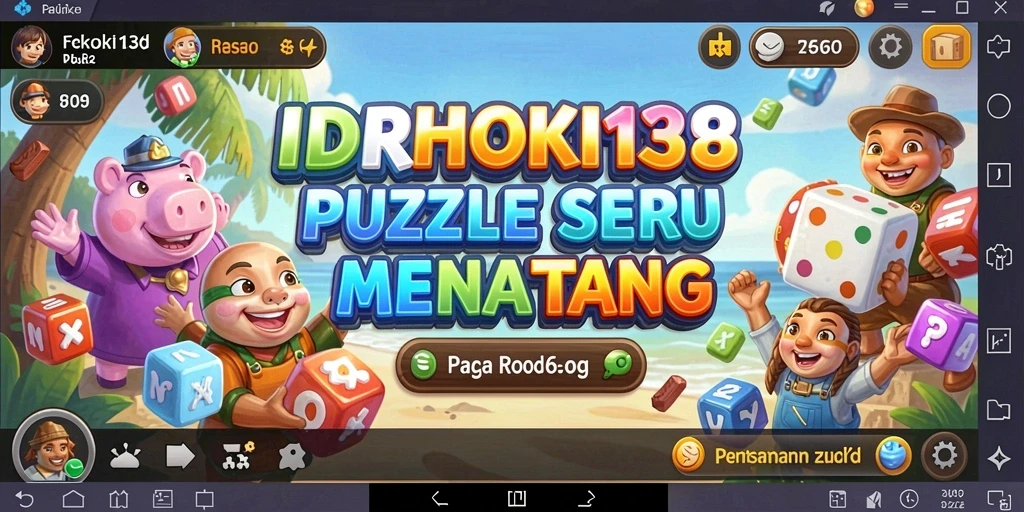 Tampilan gameplay menarik dari IDRHOKI138 dengan berbagai tantangan Puzzle.