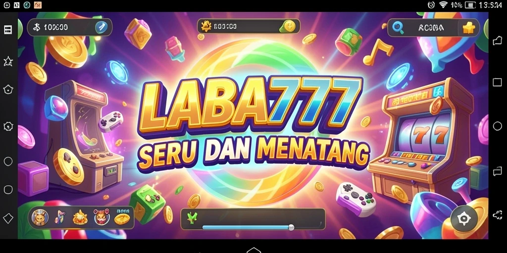 Screenshot LABA777 menampilkan gameplay arcade yang dinamis dan seru.