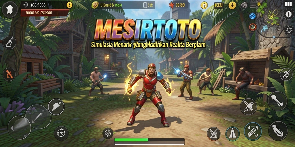 Screenshot <strong>MESIRTOTO</strong> menampilkan gameplay simulasi yang seru dan interaktif.