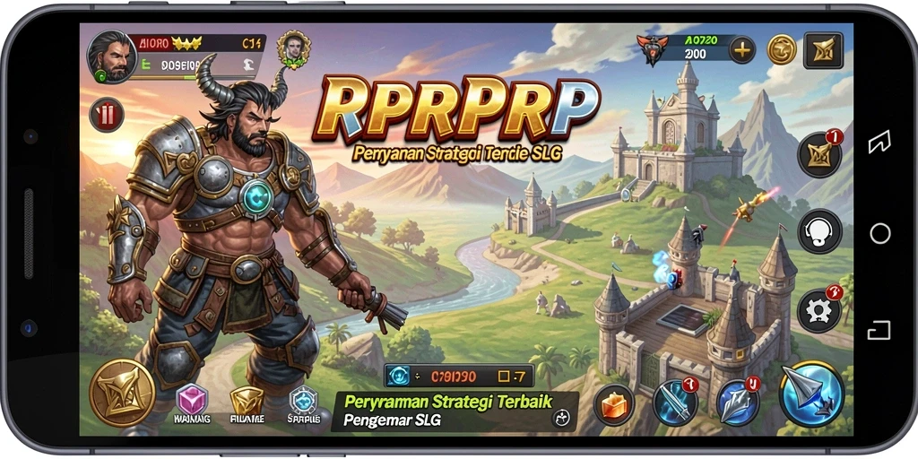 Tampilan gameplay RPRPRP yang menarik dan strategis.