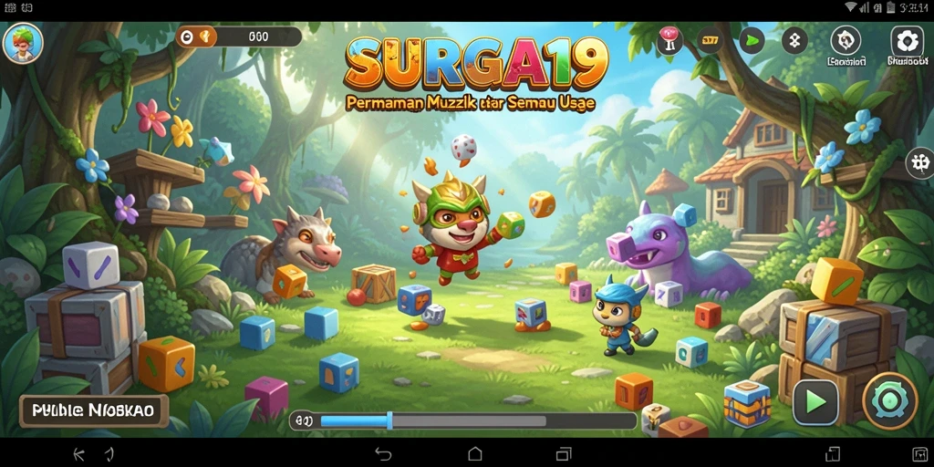 Tampilan gameplay <strong>SURGA19</strong> yang menarik dan penuh tantangan.